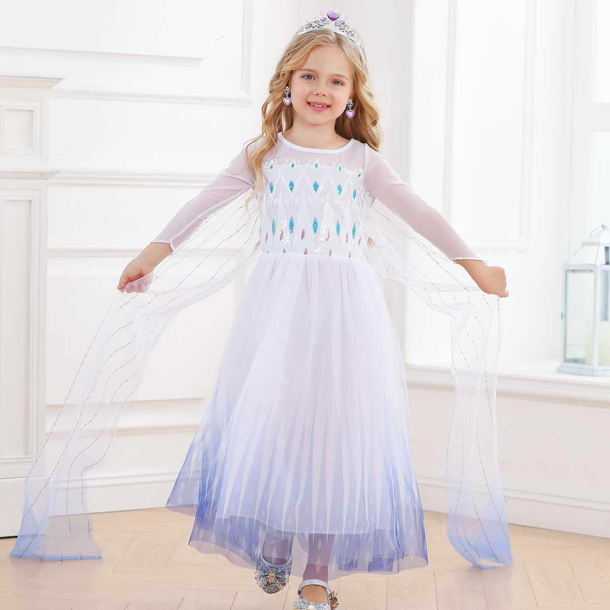 Fantasia De Princesa Para Meninas Halloween De Aniversário