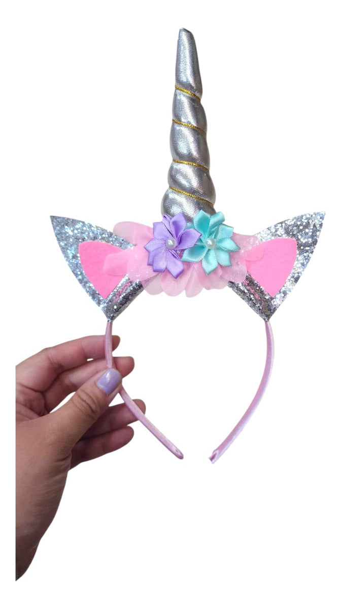 Fantasia Unicórnio Saia Led Colorida Asinha E Tiara Carnaval