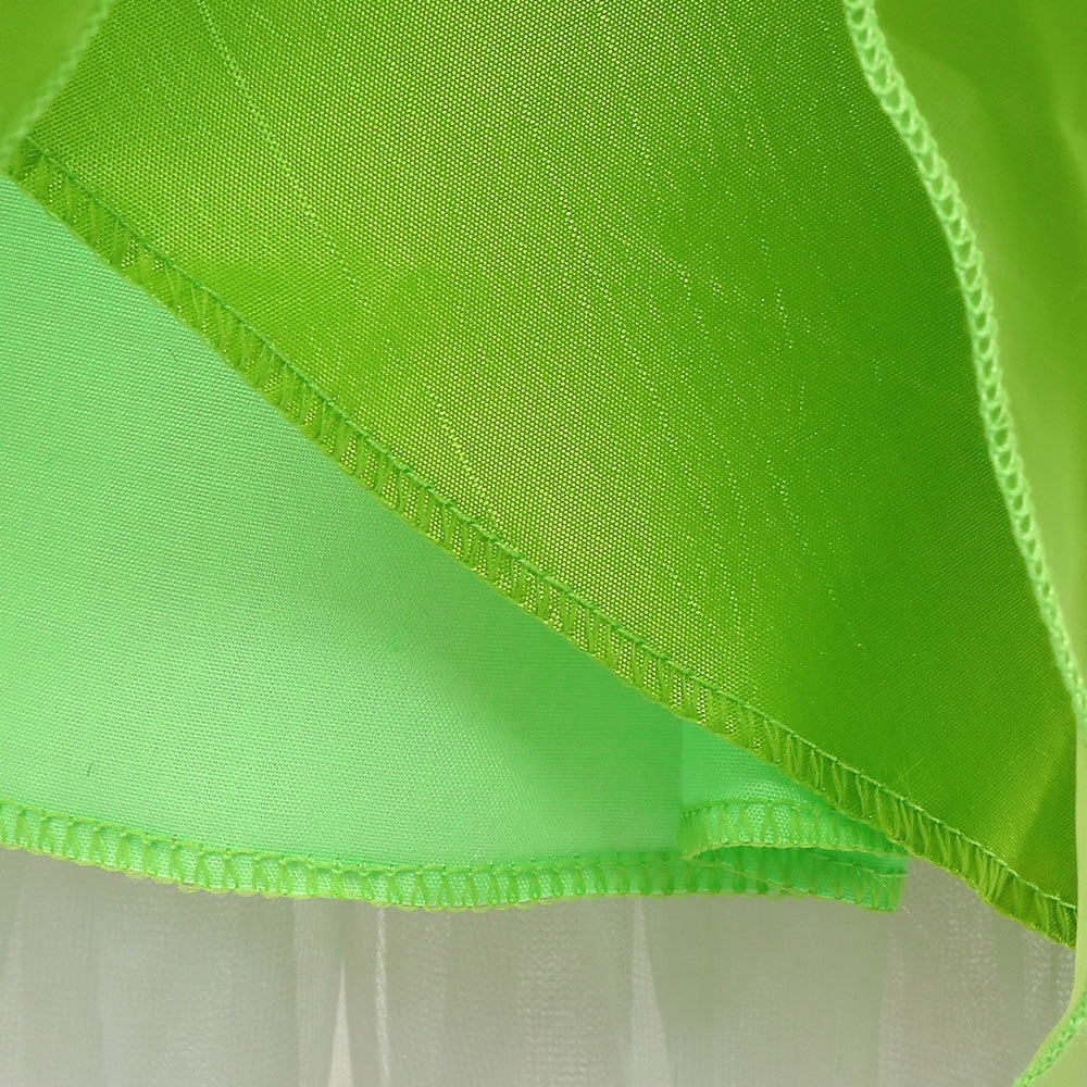 Vestido Infantil Christmas Green Elf Wonderful Fairy Tinker