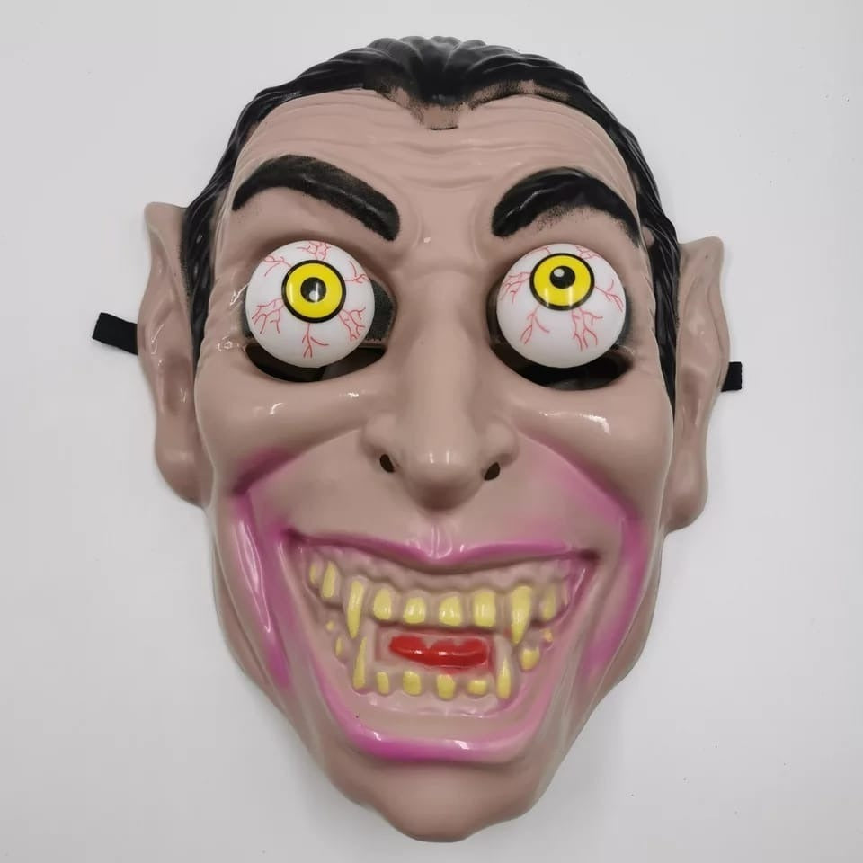 Máscara Assustado Vampiro Halloween Para Festa Dia Da Bruxas
