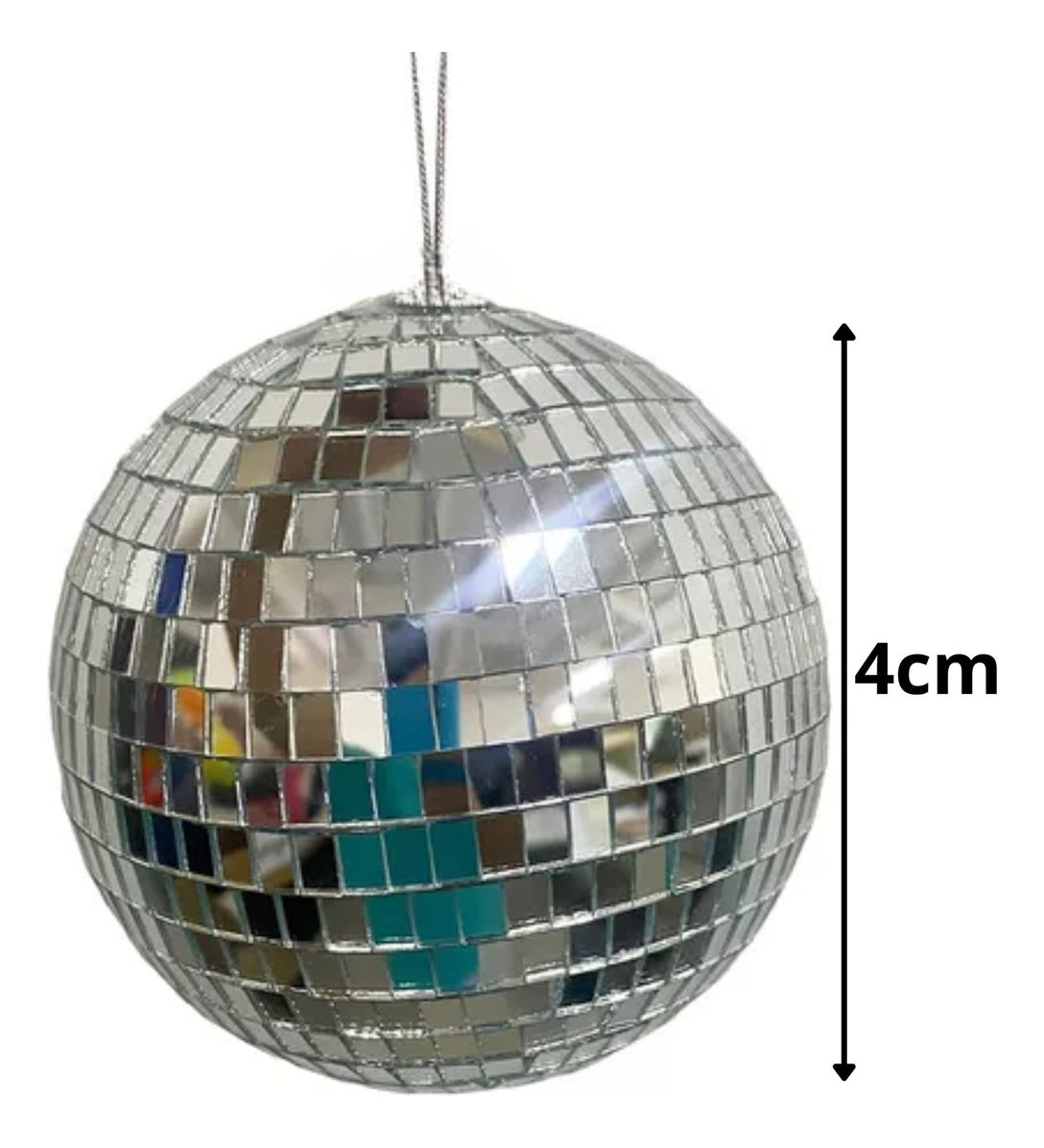 Kit 33 Globo Espelhado 3cm 4cm E 10cm Balada Festa Dj