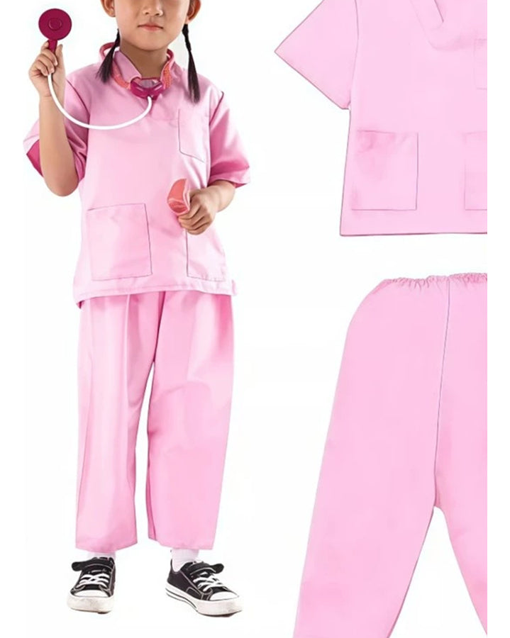 Fantasia Luxo Crianças Cosplay Policial/enfermeira/bombeiro