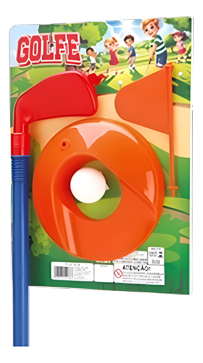 Jogo Golfe Golf Infantil Bandeirinha Buraco Bola Vermelho