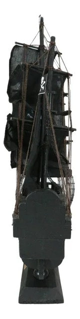 Navio Pirata Caravela Artesanal Barco A Vela Confection 44cm