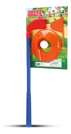 Jogo Golfe Golf Infantil Bandeirinha Buraco Bola Vermelho