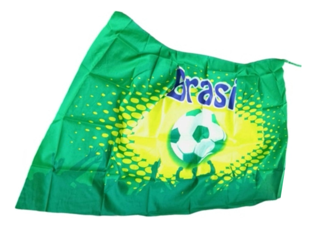 Bandeira Do Brasil C/manga Para Vestir - Unidade