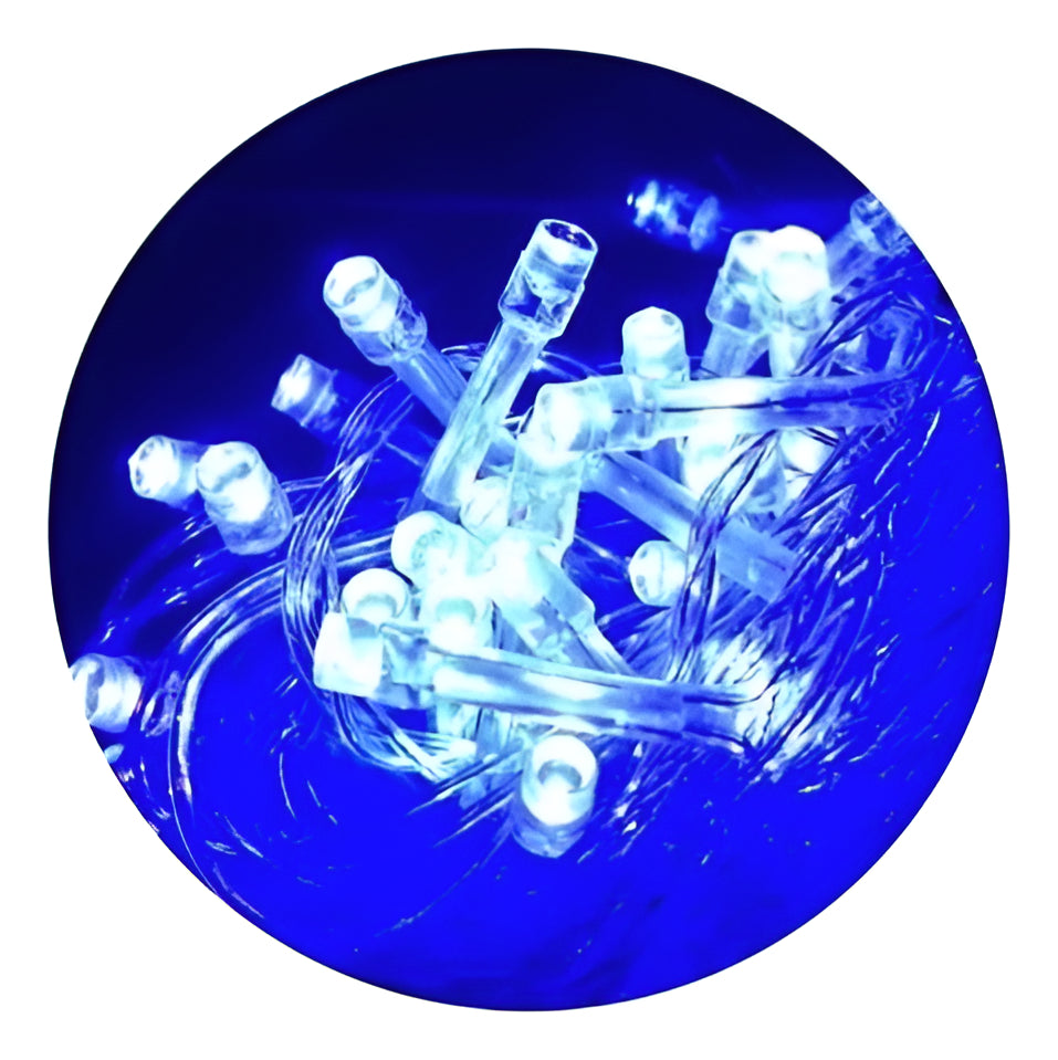 Pisca De Natal Led Azul 220v - 10 Metros