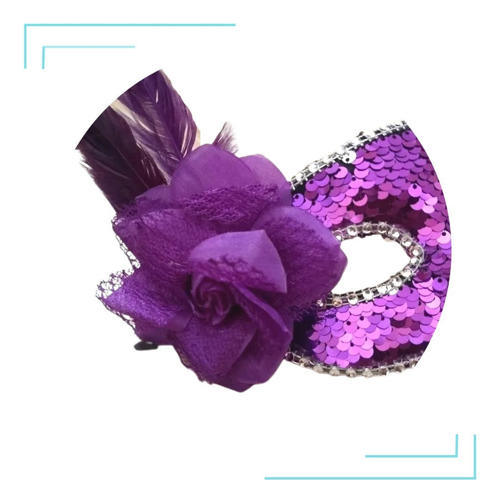 Kit Com 7 Máscaras De Gala Luxo Carnaval Varias Cores