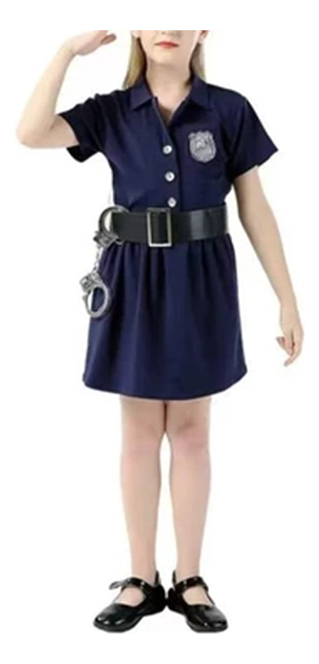 Fantasia Luxo Crianças Cosplay Policial/enfermeira/bombeiro