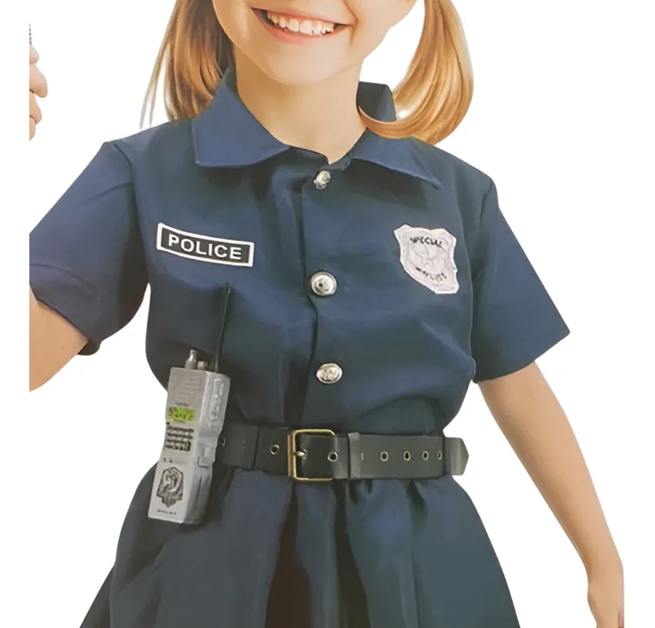Fantasia Luxo Crianças Cosplay Policial/enfermeira/bombeiro