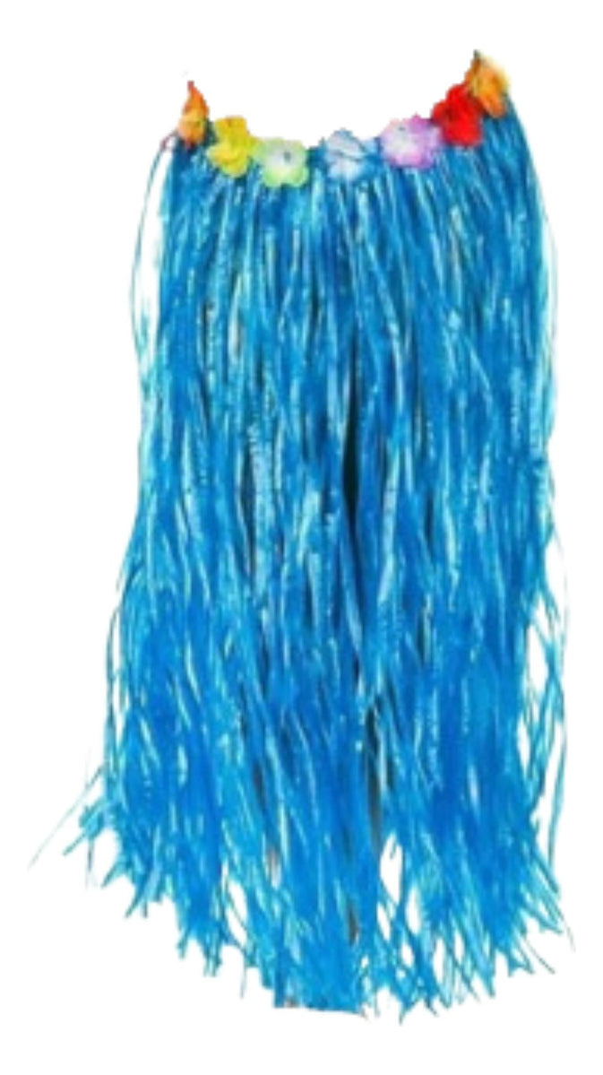Saia Longa Havaiana Luau Festa Havaiana 60 Cm Core Escolher