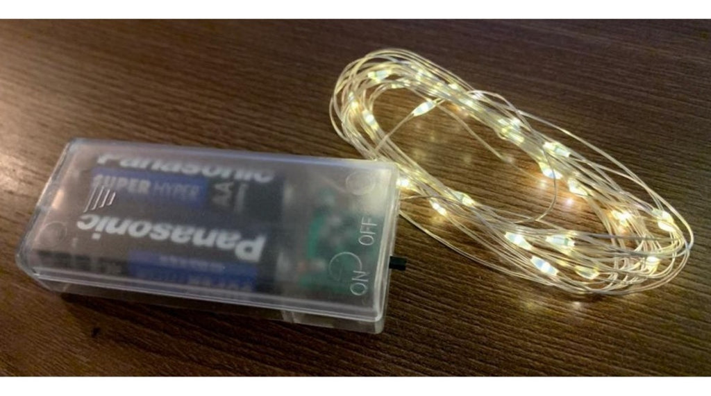 Kit 20 Fio Fada Cordão Luz Cores Natal 3mts 30 Leds+ Pilhas