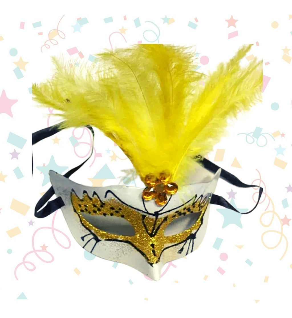 Kit 2mascara 1-colar Havaiana Para Festas E Carnaval  Lindoo