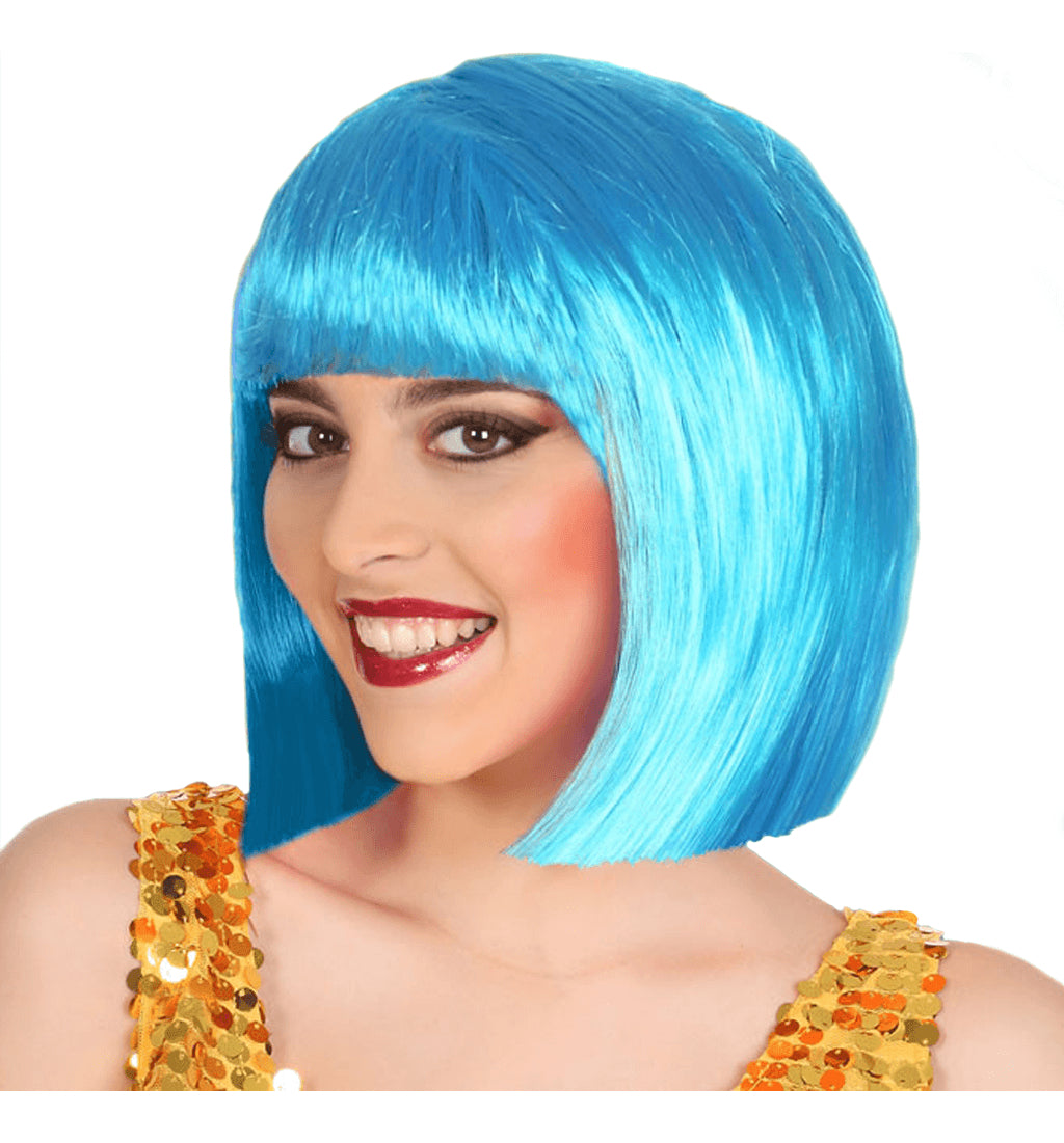 Peruca Chanel Festa Cosplay Pin Up Coloridas Em Promoção