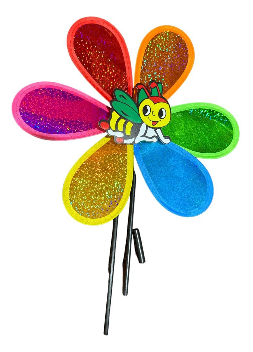 Catavento De Jardim Varanda Decoração Com Glitter