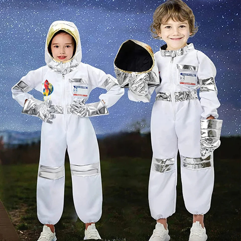 Fantasia Astronauta Crianças Cosplay Infantil Presente Top
