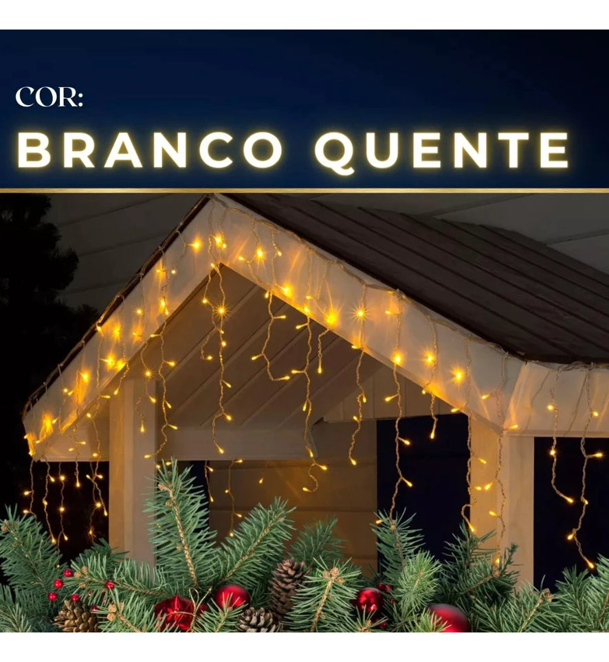Pisca-pisca De Led Para Decoração  100 Leds Coloridos