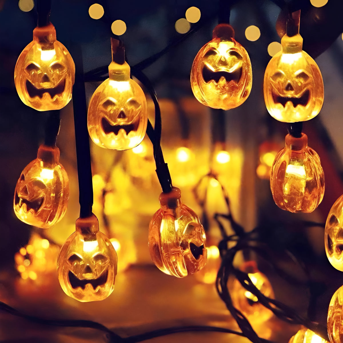 Pisca Pisca 2 Metros 10 Leds Portáteis Halloween Festas