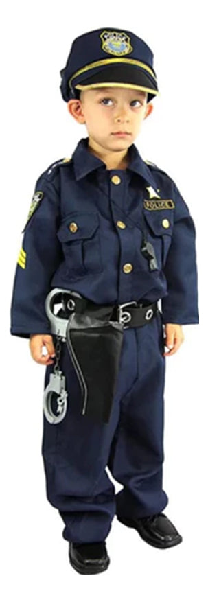 Fantasia Luxo Crianças Cosplay Policial/enfermeira/bombeiro